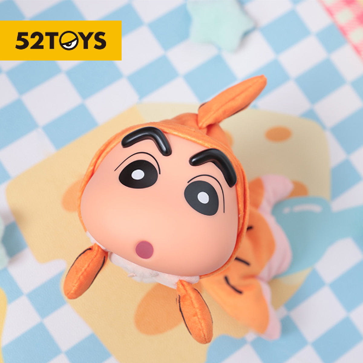 Crayon Shinchan Floppy Fish Figure - Mô hình Blind Box - 52TOYS