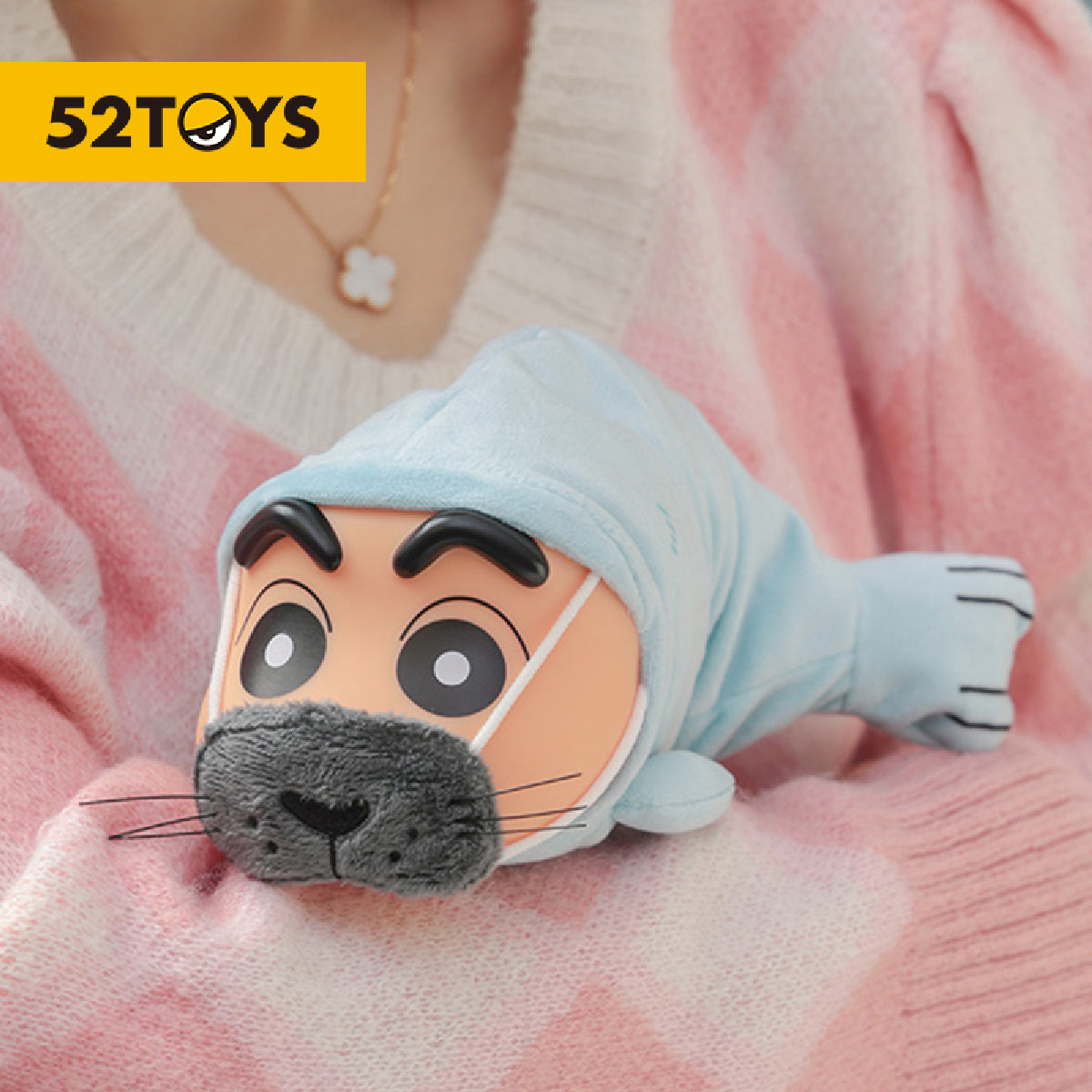 Crayon Shinchan Floppy Fish Figure - Mô hình Blind Box - 52TOYS