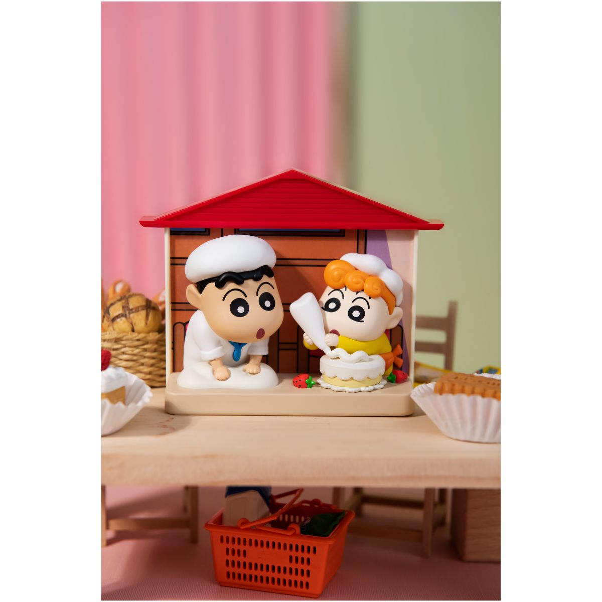 Crayon Shinchan Nohara Family Series Figures - Mô hình Blind Box ngẫu nhiên - TOP TOY