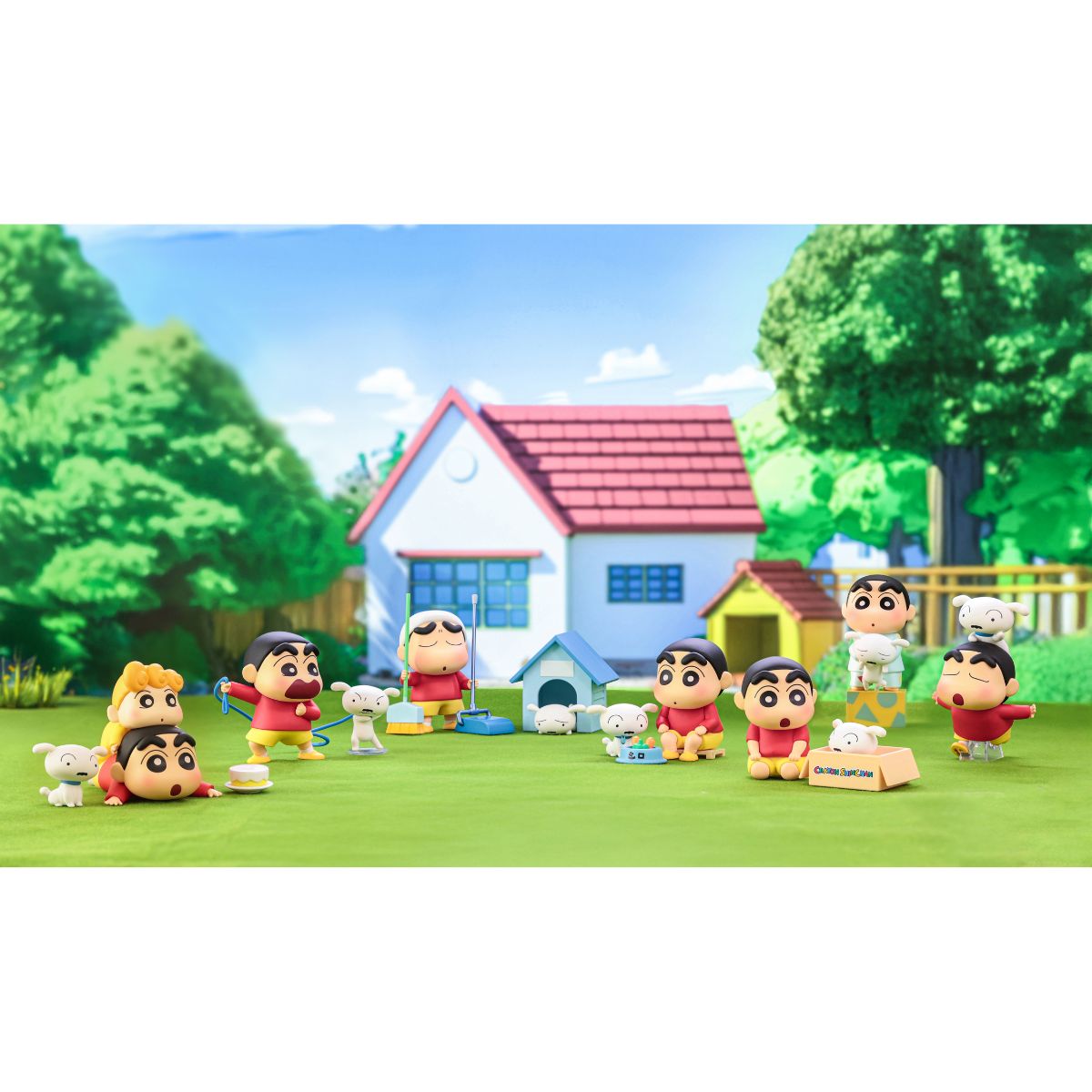 Crayon Shinchan Shiro's Daily Life Series Figures - Mô hình Blind Box - TOP TOY