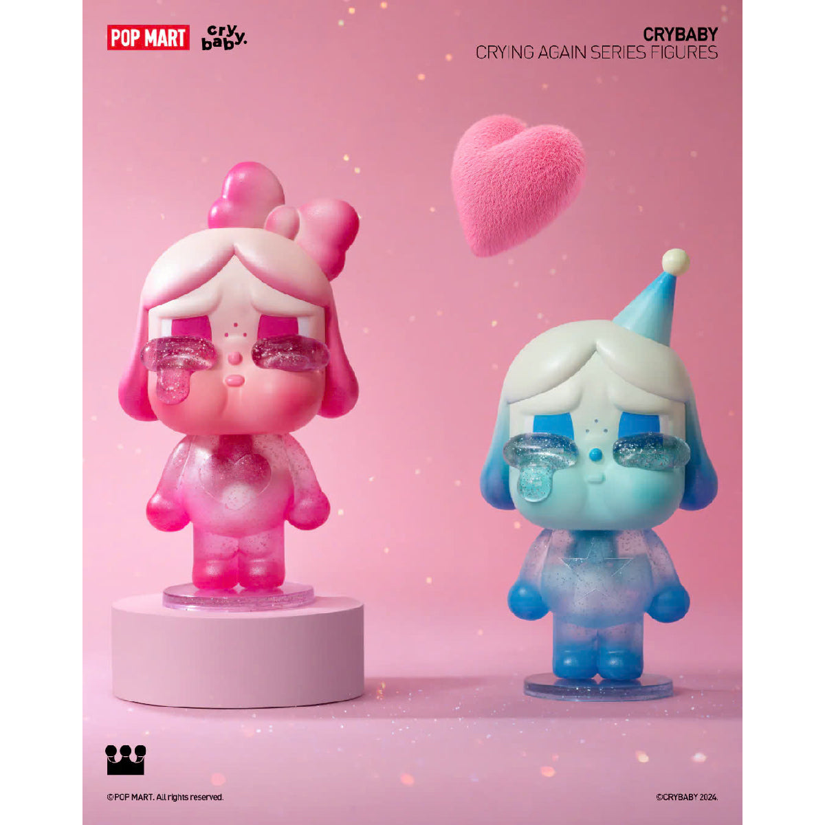 Mô Hình CryBaby Crying Again Series Figures POP MART