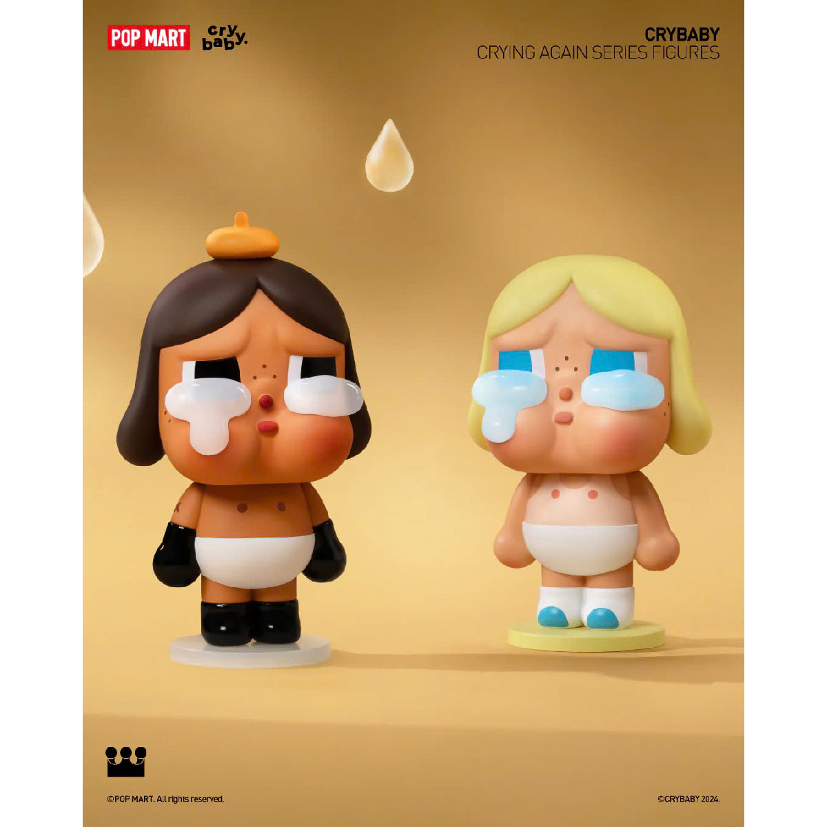 Mô Hình CryBaby Crying Again Series Figures POP MART