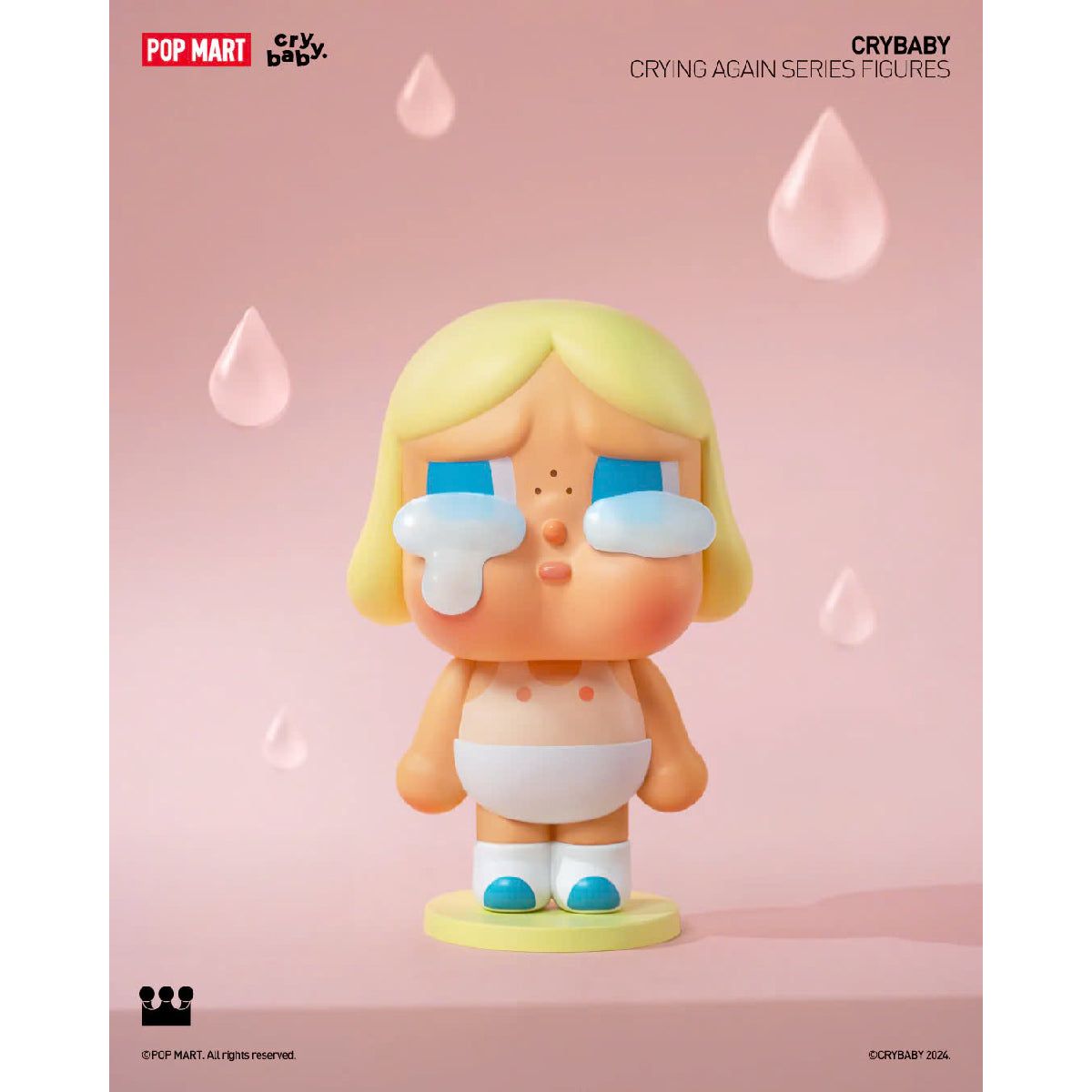 Mô Hình CryBaby Crying Again Series Figures POP MART