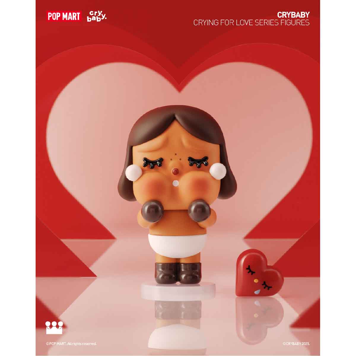CryBaby Crying For Love Series Figures - Mô hình Blind Box Art Toy - POP MART