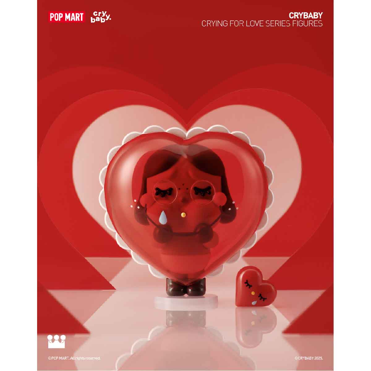 CryBaby Crying For Love Series Figures - Mô hình Blind Box Art Toy - POP MART