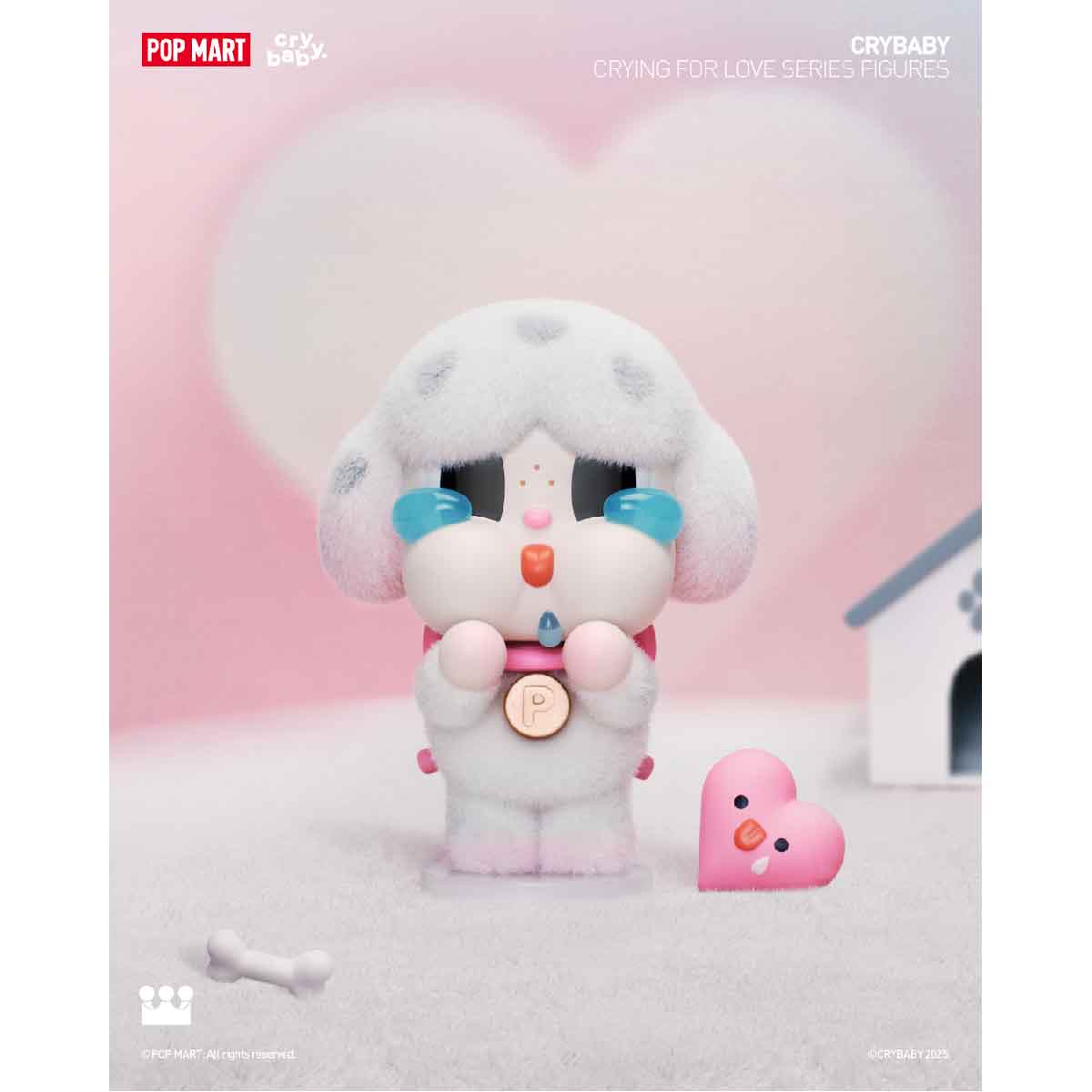 CryBaby Crying For Love Series Figures - Mô hình Blind Box Art Toy - POP MART
