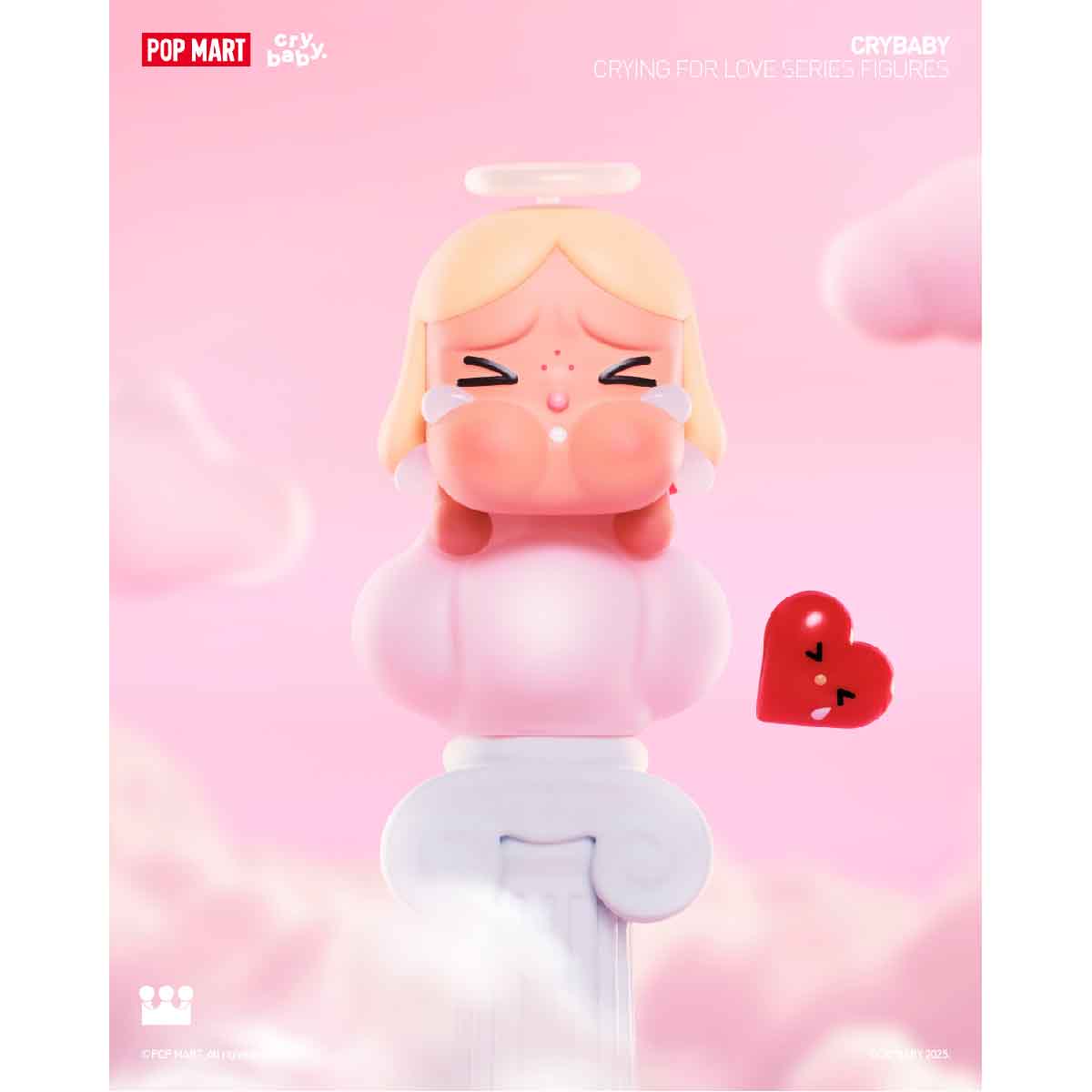 CryBaby Crying For Love Series Figures - Mô hình Blind Box Art Toy - POP MART