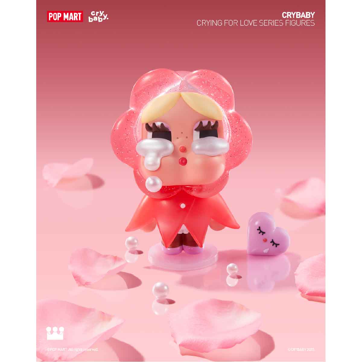 CryBaby Crying For Love Series Figures - Mô hình Blind Box Art Toy - POP MART