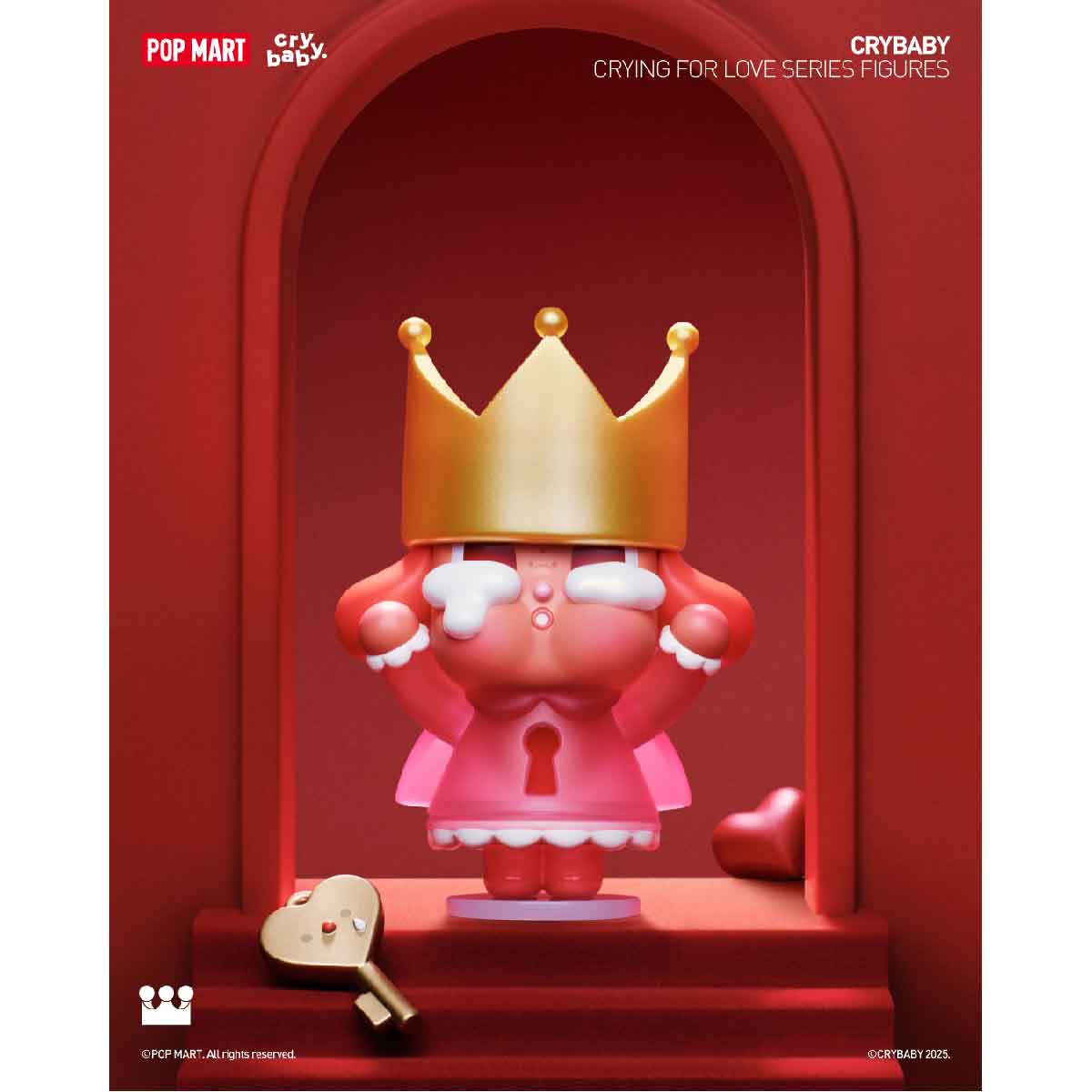 CryBaby Crying For Love Series Figures - Mô hình Blind Box Art Toy - POP MART