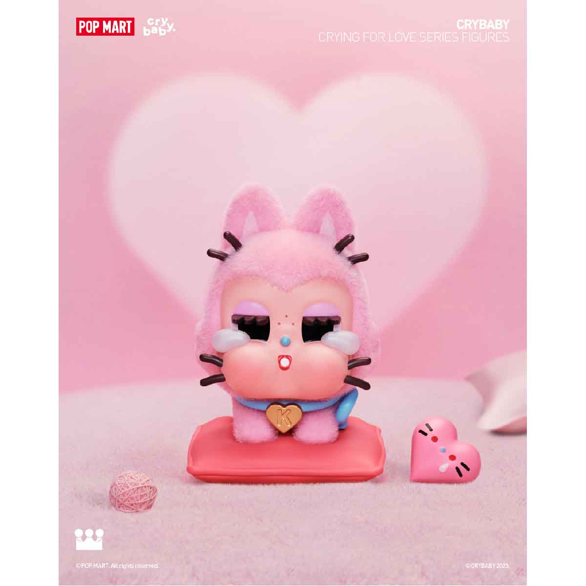 CryBaby Crying For Love Series Figures - Mô hình Blind Box Art Toy - POP MART