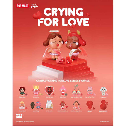 CryBaby Crying For Love Series Figures - Mô hình Blind Box Art Toy - POP MART