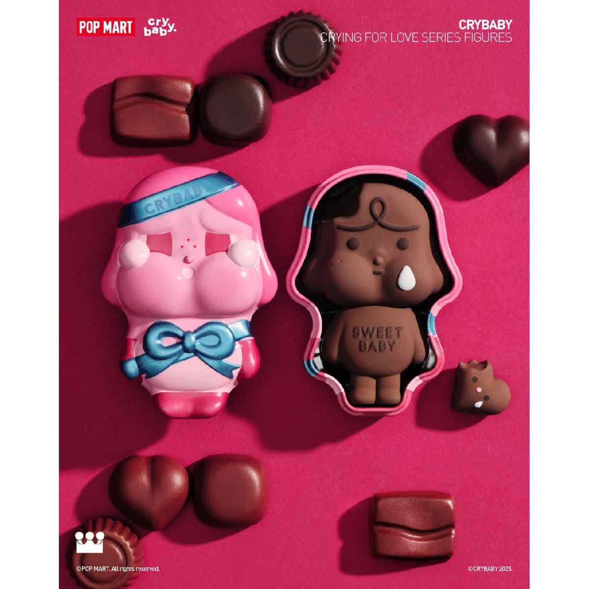 CryBaby Crying For Love Series Figures - Mô hình Blind Box Art Toy - POP MART