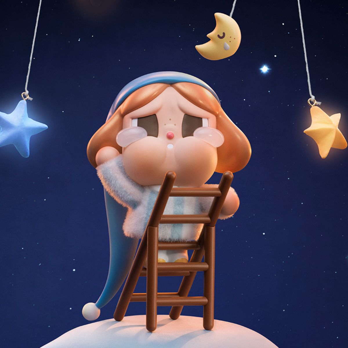 Crybaby Crying To The Moon Series Figures - Mô hình Blind Box - POP MART