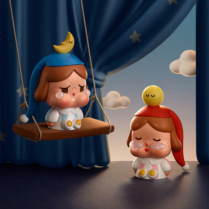 Crybaby Crying To The Moon-Sitting Series Figures - Mô hình Blind Box - POP MART