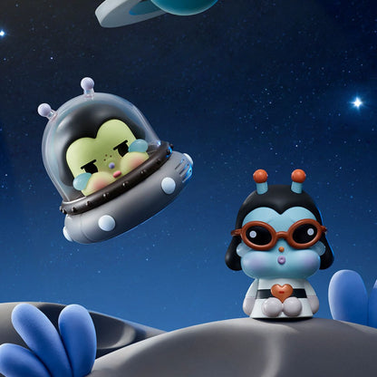 Crybaby Crying To The Moon-Sitting Series Figures - Mô hình Blind Box - POP MART