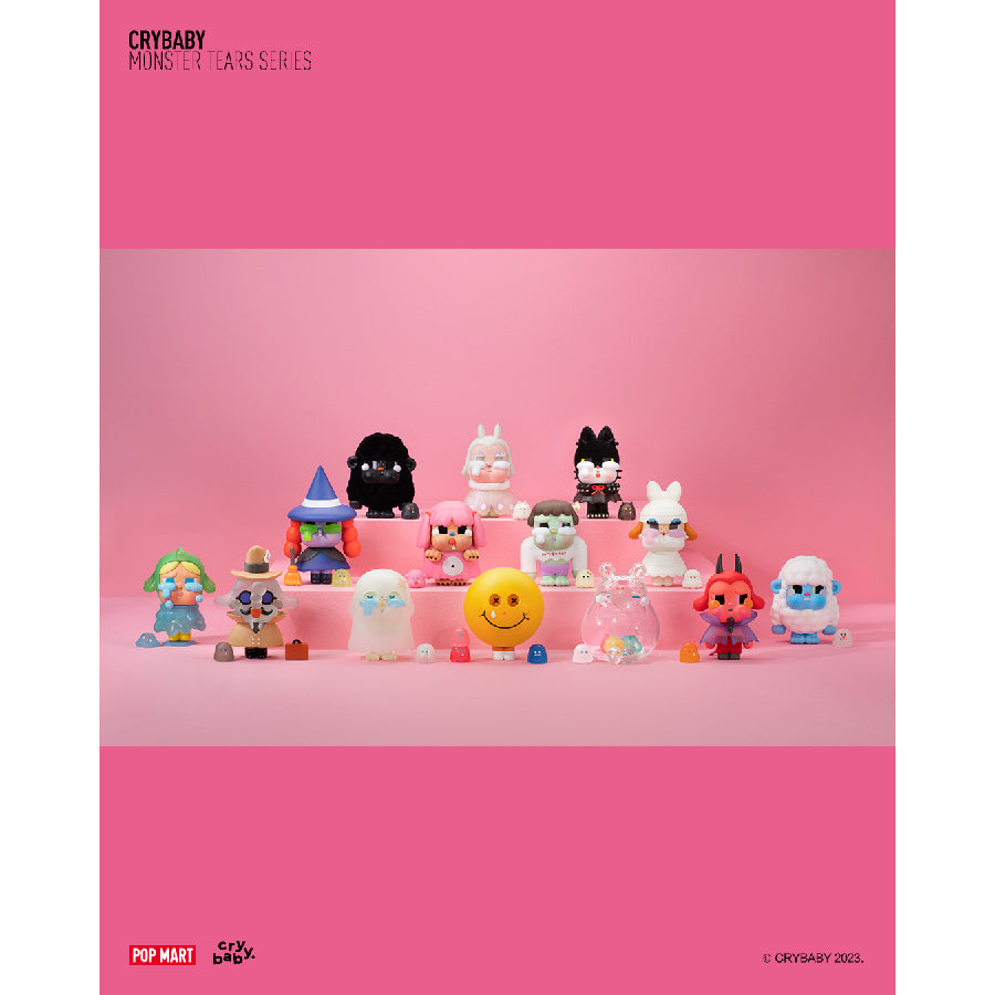 CRYBABY Monster Tears - Mô hình Blind Box Art Toy - Chính hãng POP MART