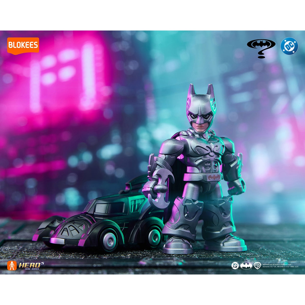 Đồ Chơi Mô Hình DC Bộ Sưu Tập Ngẫu Nhiên DV01 Batman Legendary BLOKEES 75701