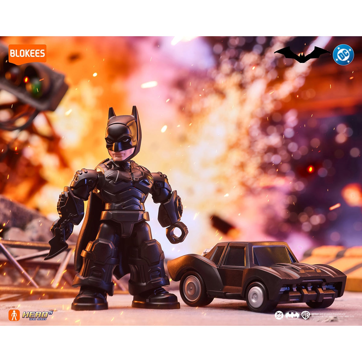 Đồ Chơi Mô Hình DC Bộ Sưu Tập Ngẫu Nhiên DV01 Batman Legendary BLOKEES 75701