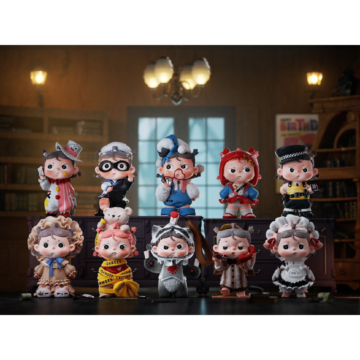 Detective Dazey Figure - Castel Secret Case Series - Mô hình Blind Box - HEYONE