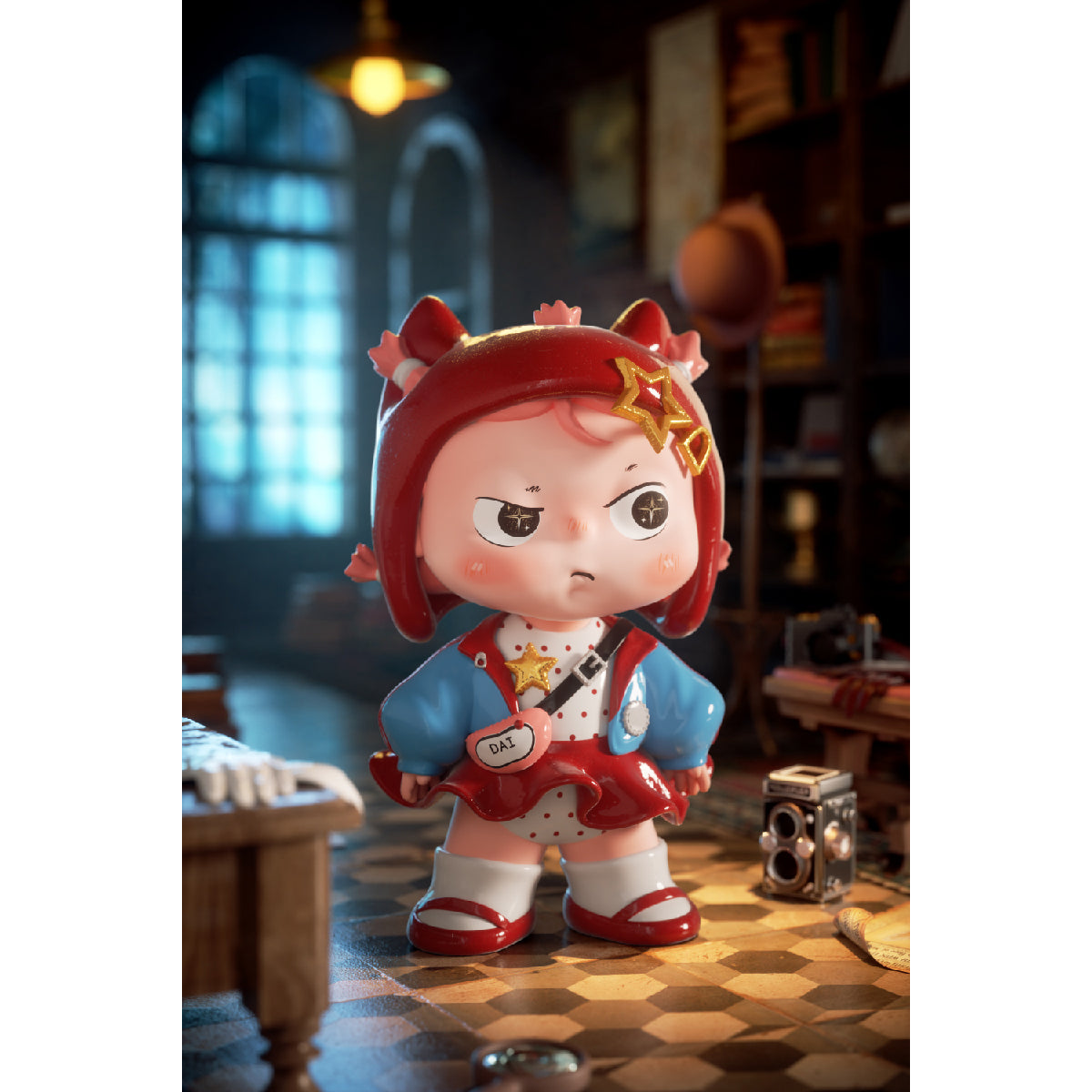 Detective Dazey Figure - Castel Secret Case Series - Mô hình Blind Box - HEYONE