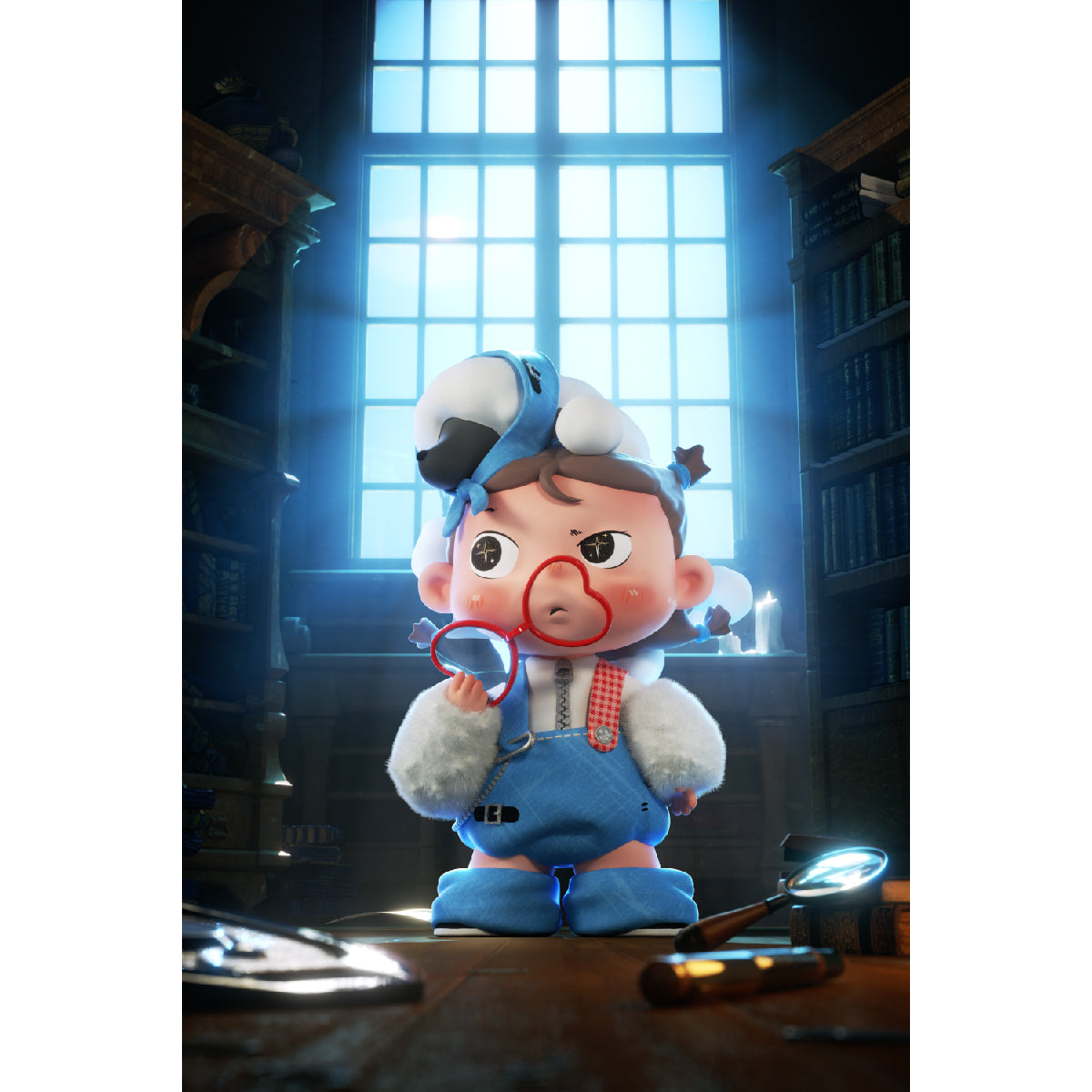 Detective Dazey Figure - Castel Secret Case Series - Mô hình Blind Box - HEYONE