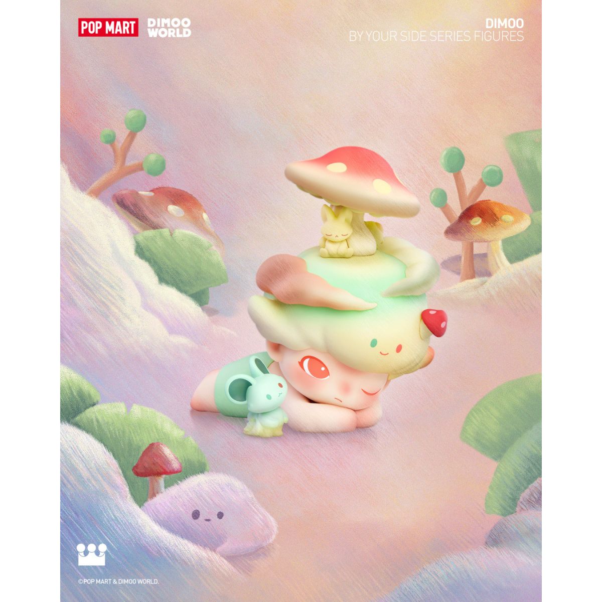 DIMOO By Your Side Series Figures - Mô hình Blind Box - POP MART