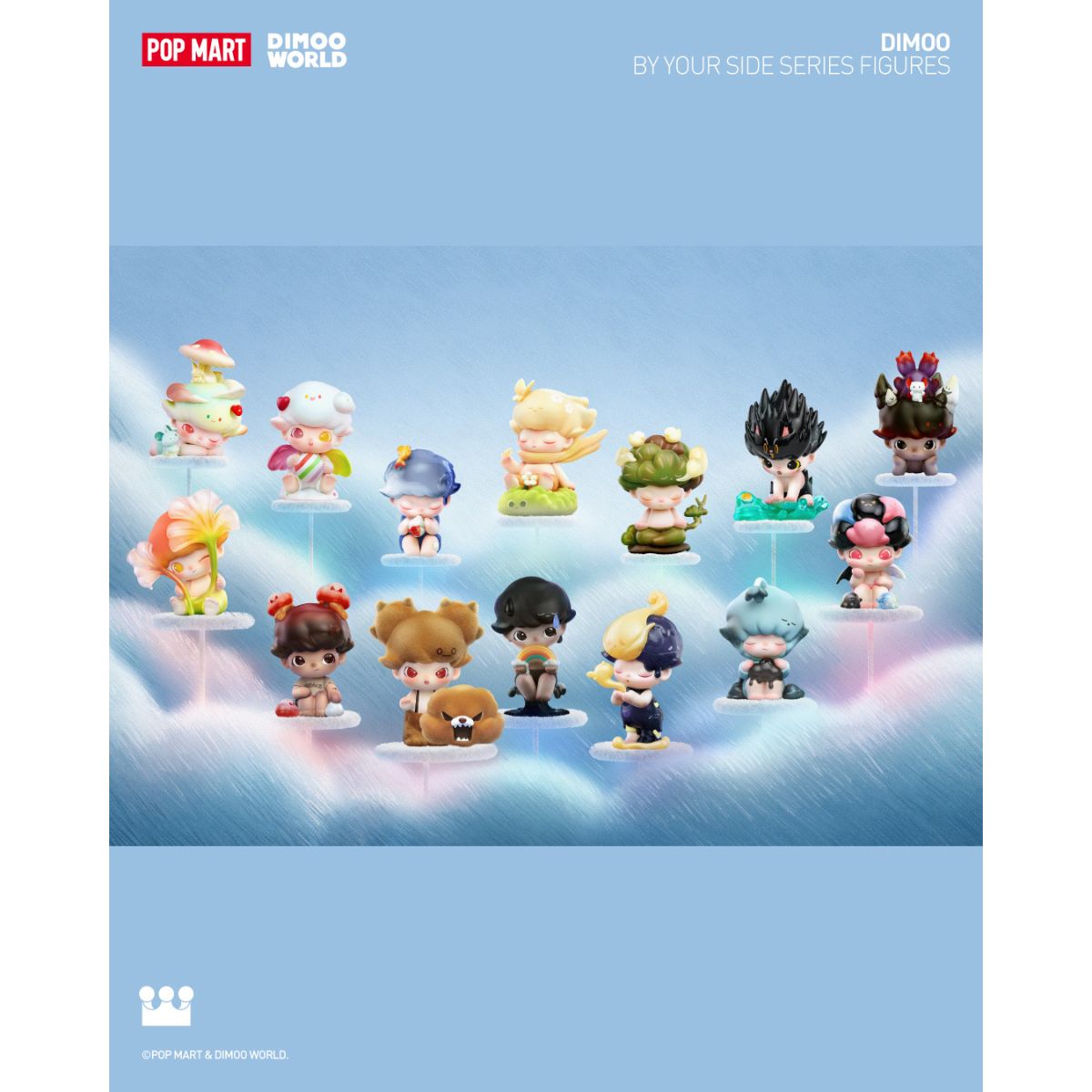 DIMOO By Your Side Series Figures - Mô hình Blind Box - POP MART