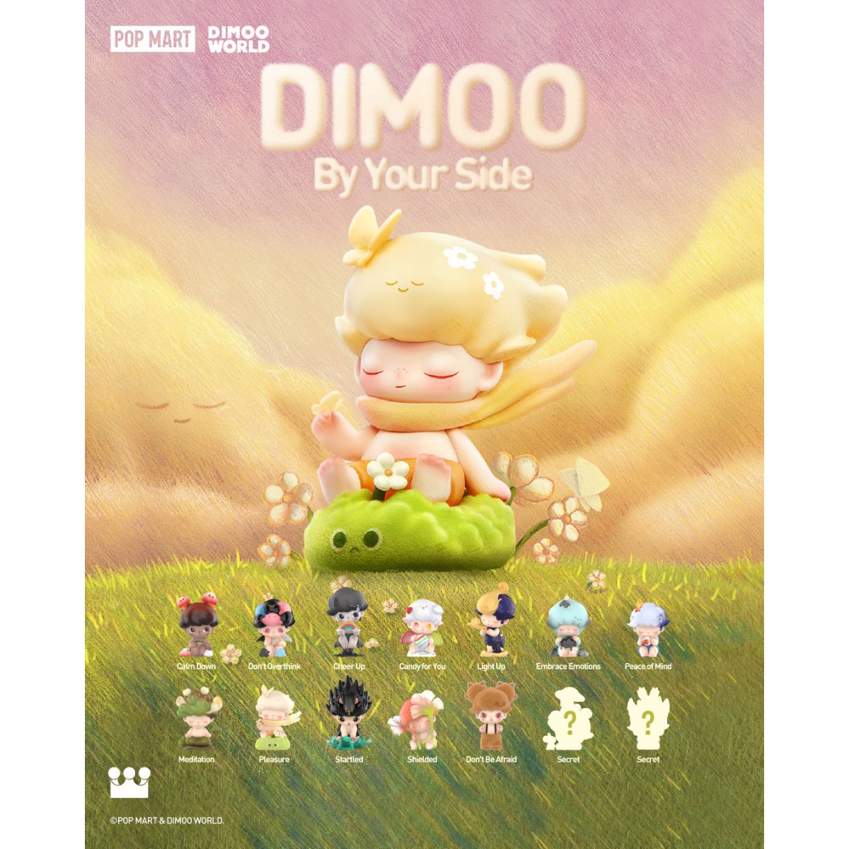 DIMOO By Your Side Series Figures - Mô hình Blind Box - POP MART