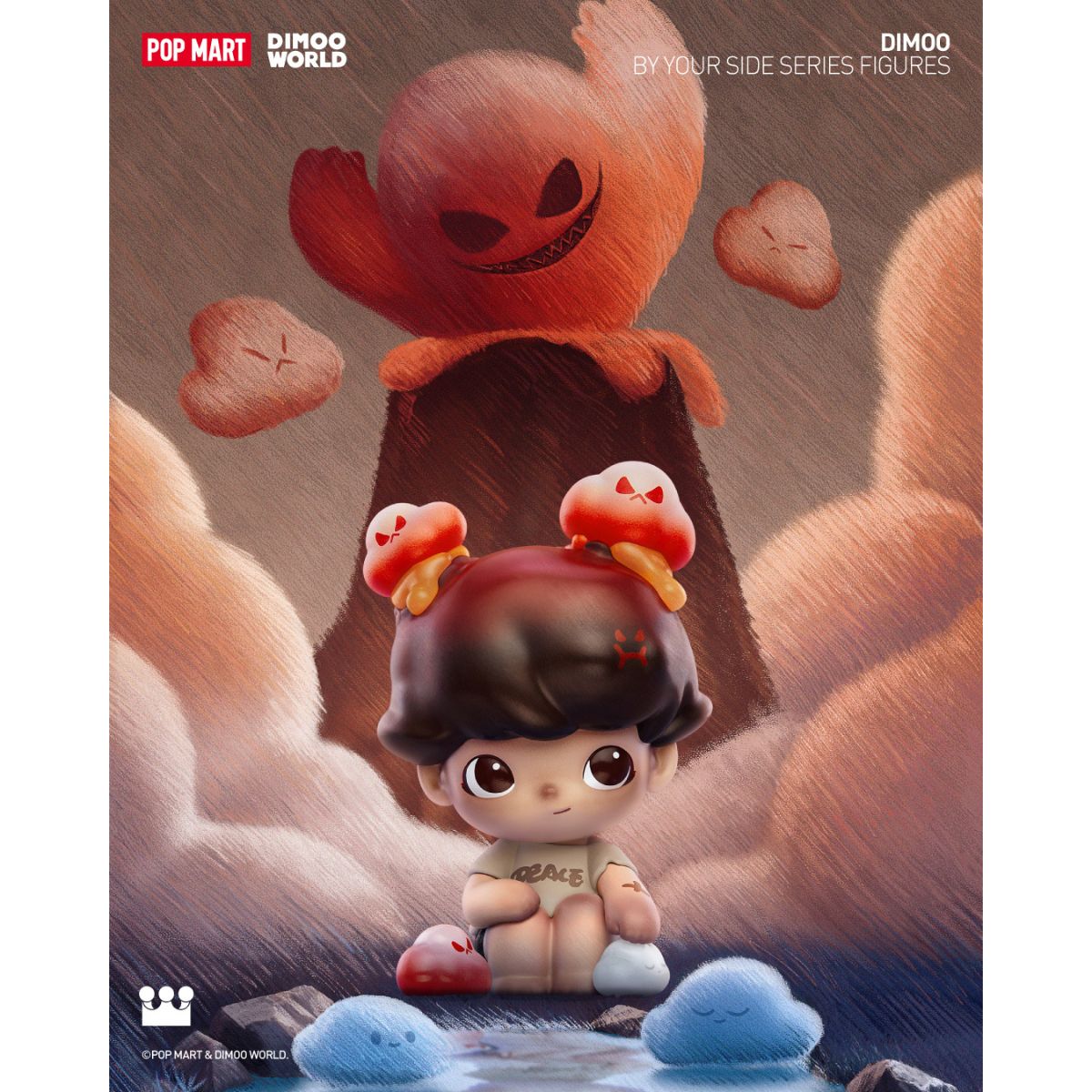 DIMOO By Your Side Series Figures - Mô hình Blind Box - POP MART