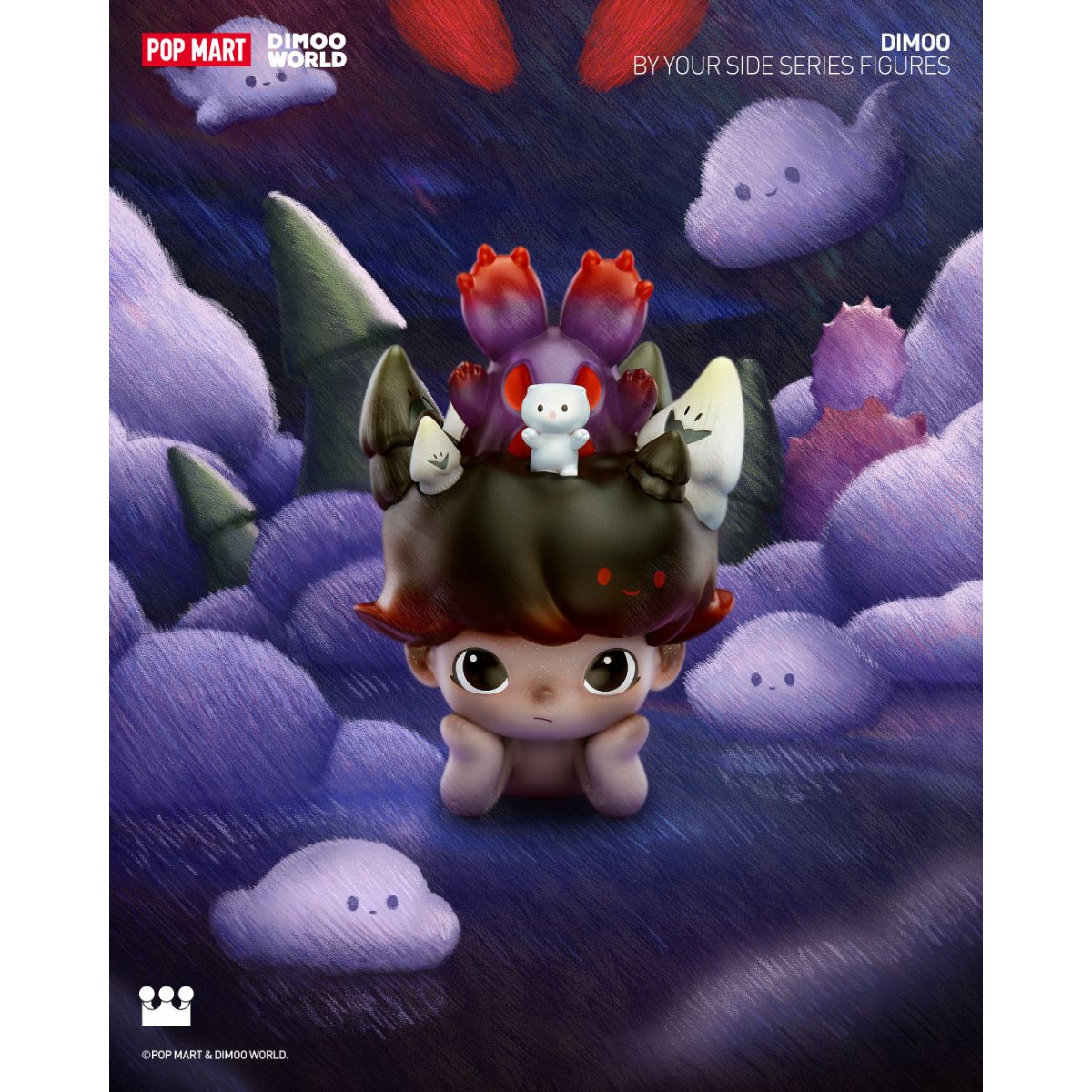 DIMOO By Your Side Series Figures - Mô hình Blind Box - POP MART