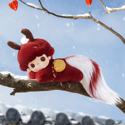 Dimoo Stories In The Cup Series-Auspicious Animal - Mô hình Blind Box Gấu bông - POP MART