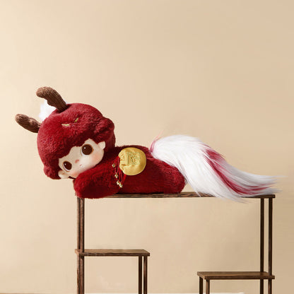 Dimoo Stories In The Cup Series-Auspicious Animal - Mô hình Blind Box Gấu bông - POP MART