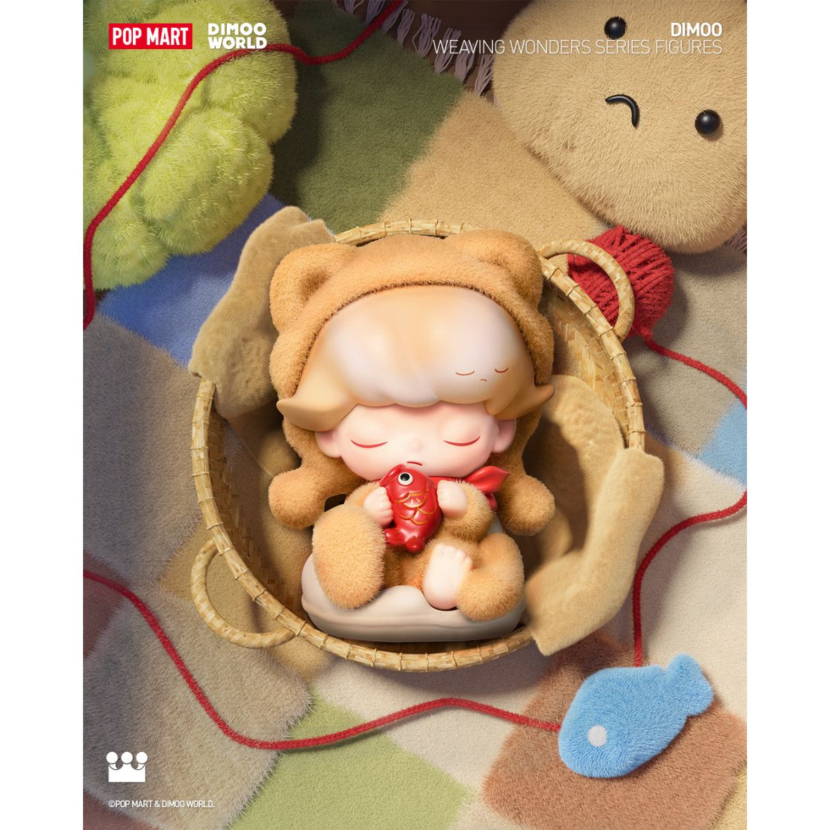 Dimoo Weaving Wonders Series Figures - Mô hình Blind Box - POP MART