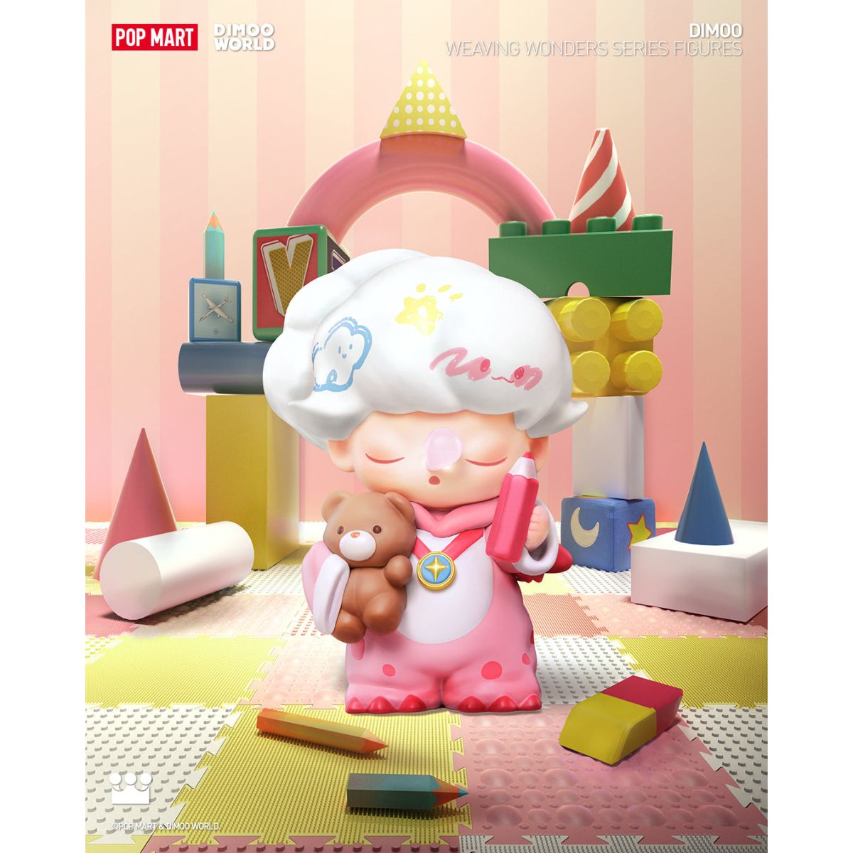 Dimoo Weaving Wonders Series Figures - Mô hình Blind Box - POP MART