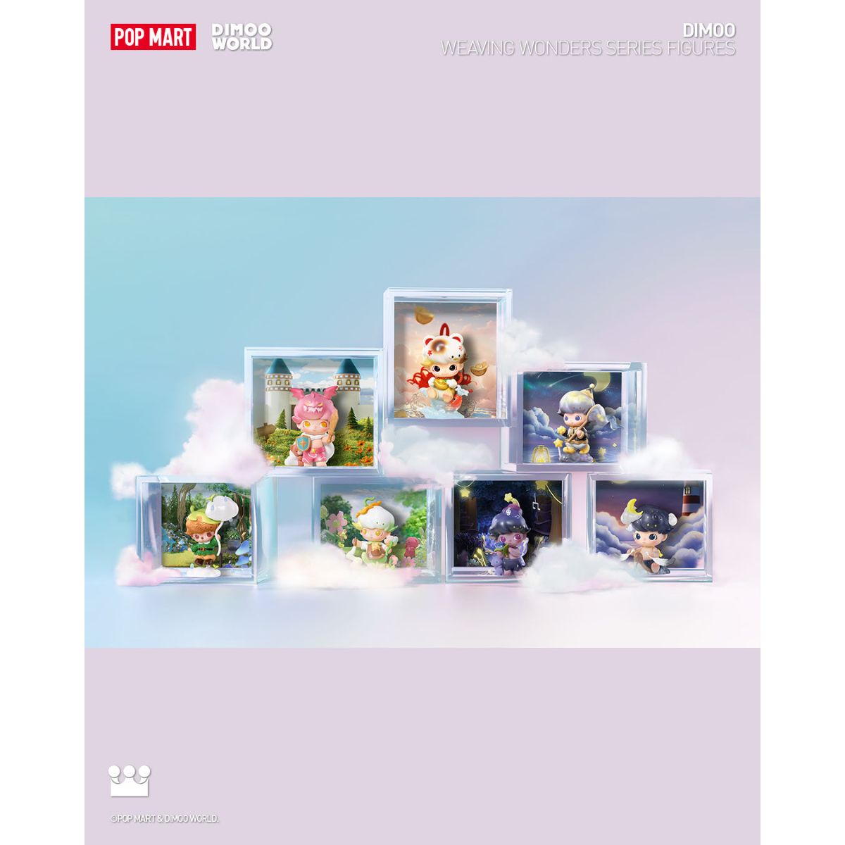 Dimoo Weaving Wonders Series Figures - Mô hình Blind Box - POP MART