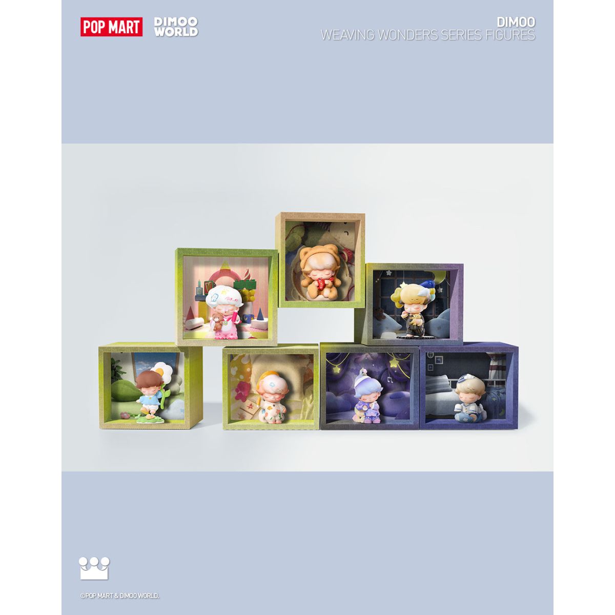 Dimoo Weaving Wonders Series Figures - Mô hình Blind Box - POP MART
