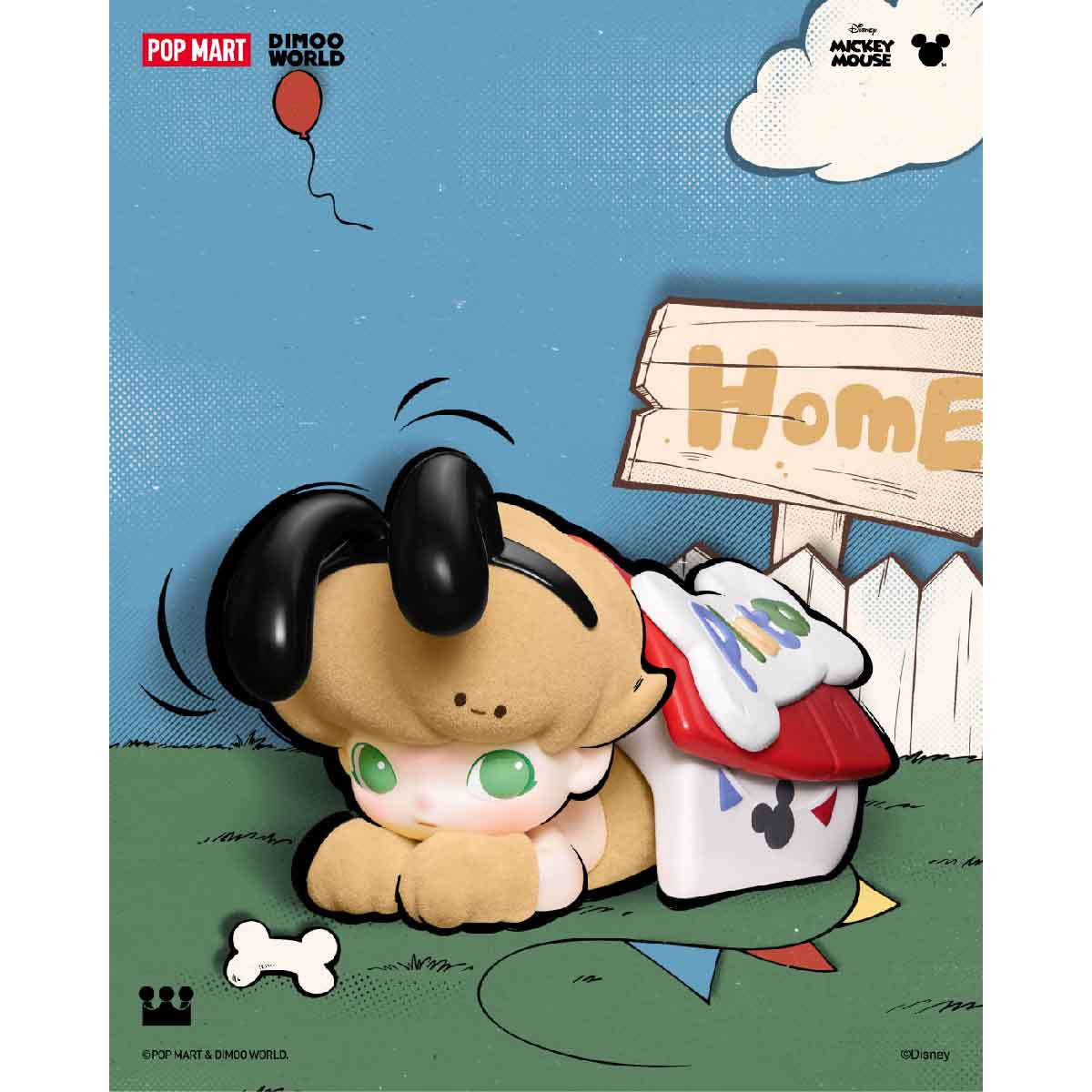 Dimoo World × Disney Series Figures - Mô hình Blind Box - POP MART 6931571073718