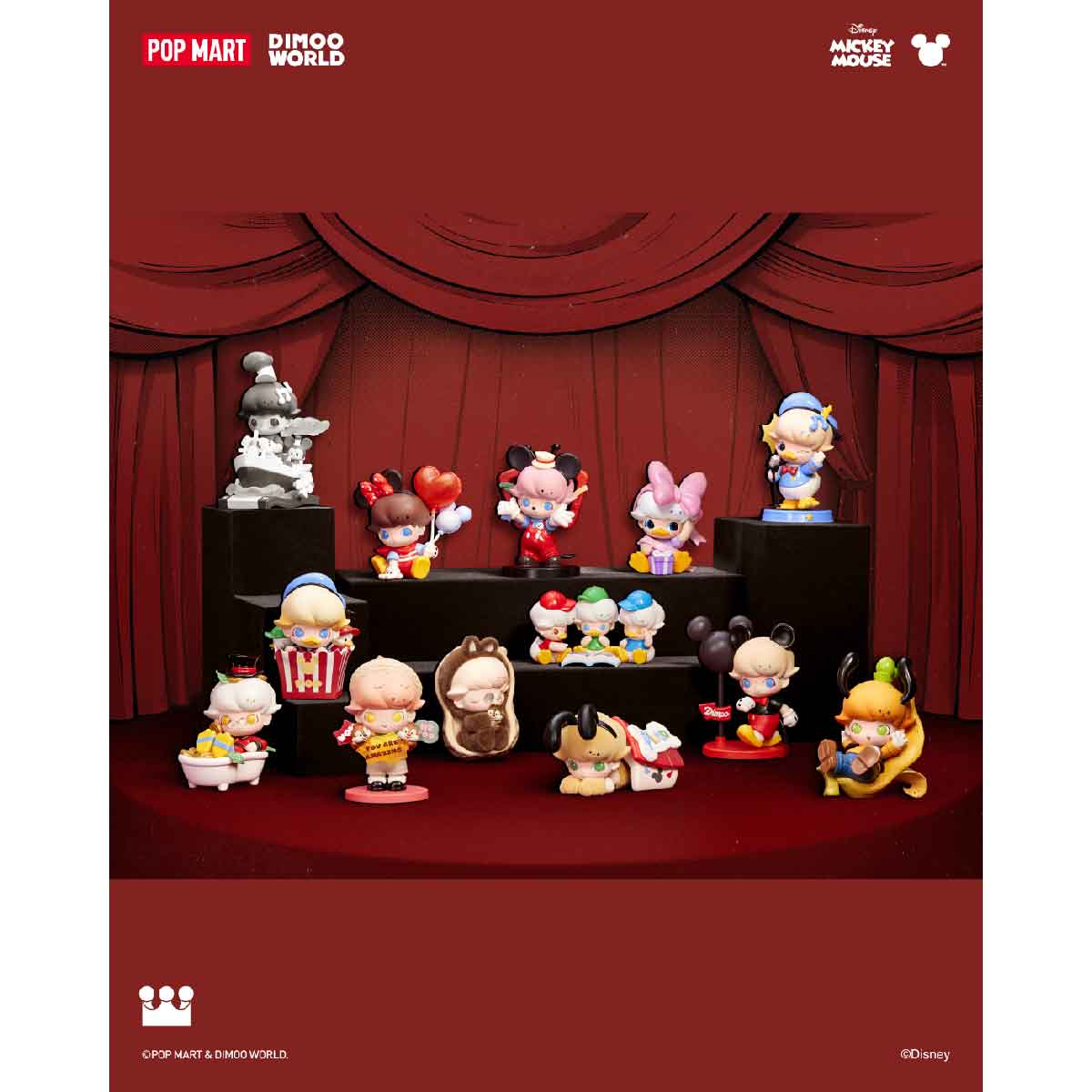 Dimoo World × Disney Series Figures - Mô hình Blind Box - POP MART 6931571073718
