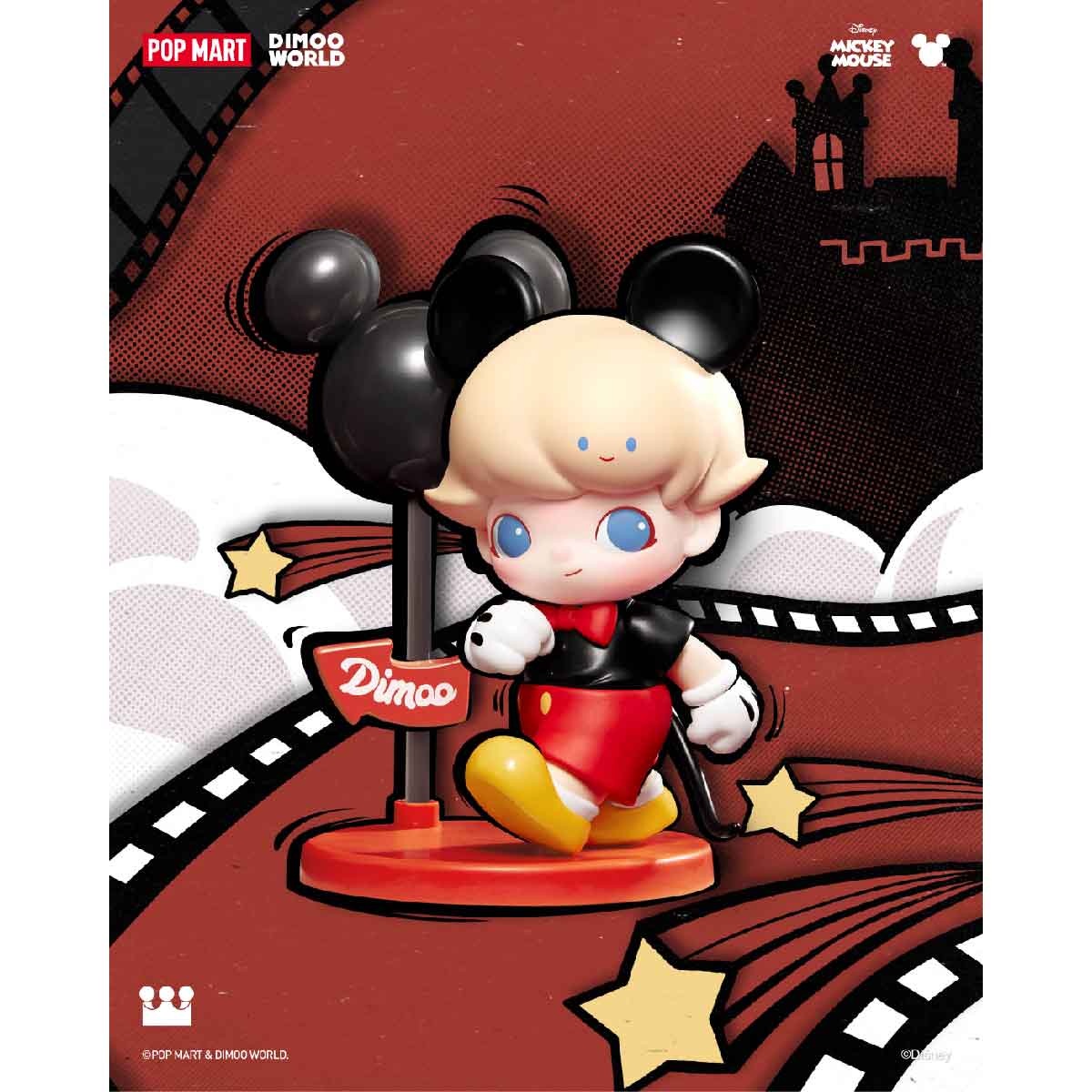 Dimoo World × Disney Series Figures - Mô hình Blind Box - POP MART 6931571073718