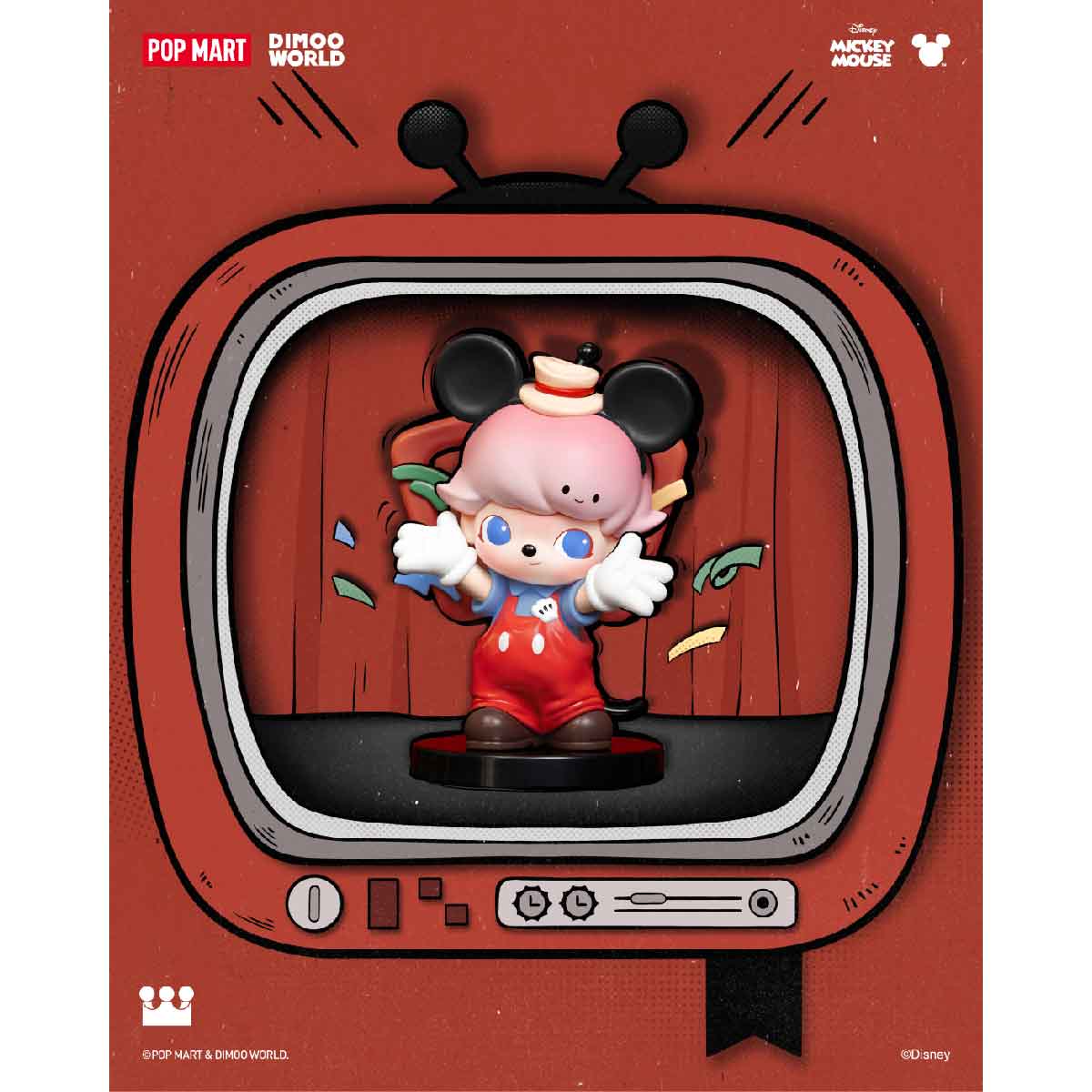 Dimoo World × Disney Series Figures - Mô hình Blind Box - POP MART 6931571073718