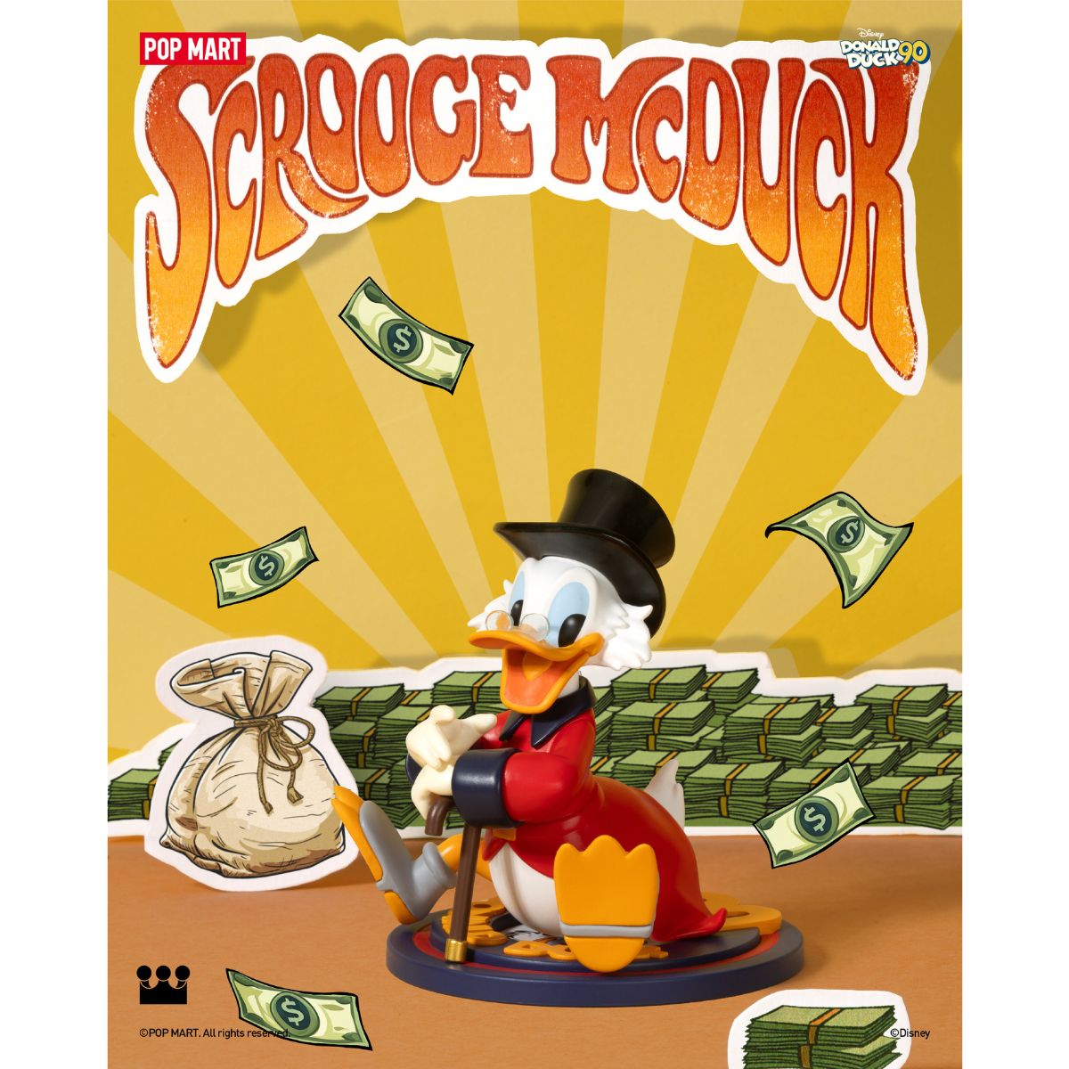 Disney Donald Duck 90th Anniversary Series Figures - Mô hình Blind Box - POP MART