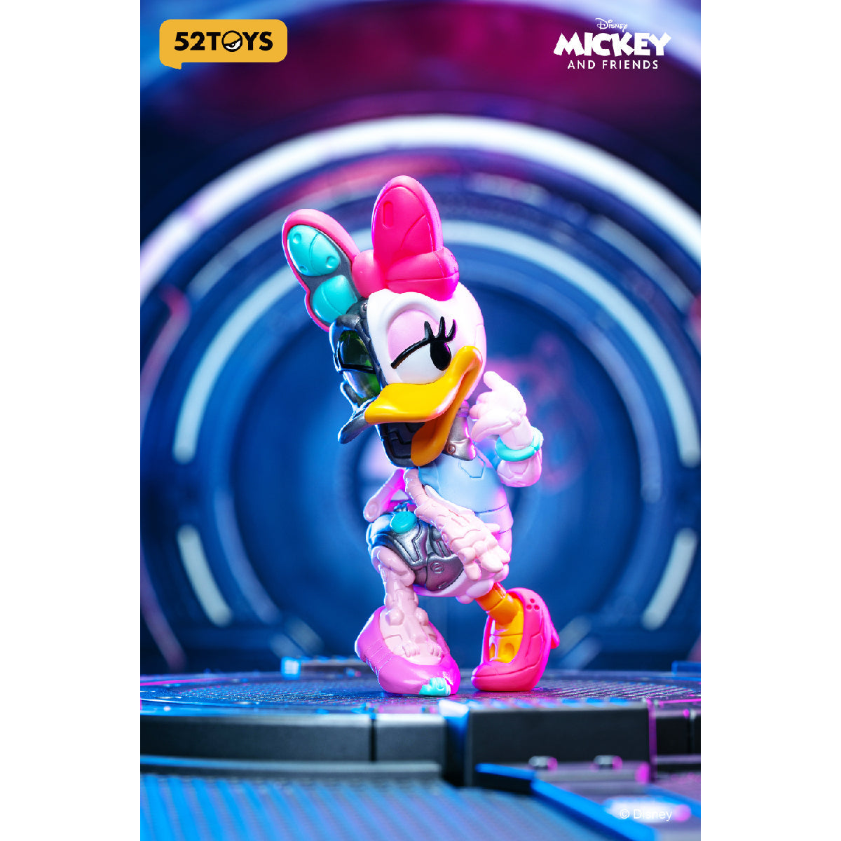 Disney Mickey & Friends Cyborg Figure - Mô hình Blind Box nhân vật Robot - 52Toys