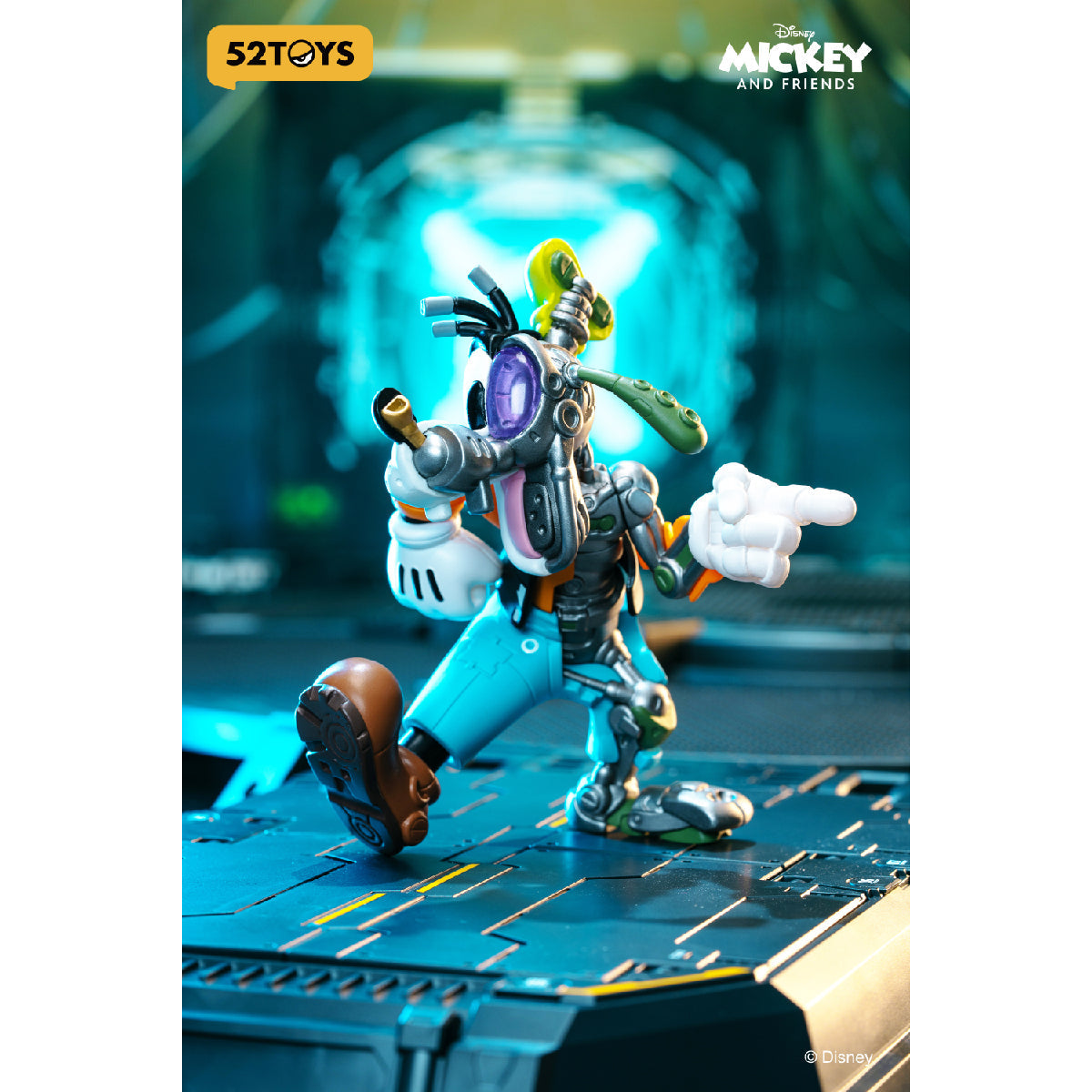 Disney Mickey & Friends Cyborg Figure - Mô hình Blind Box nhân vật Robot - 52Toys