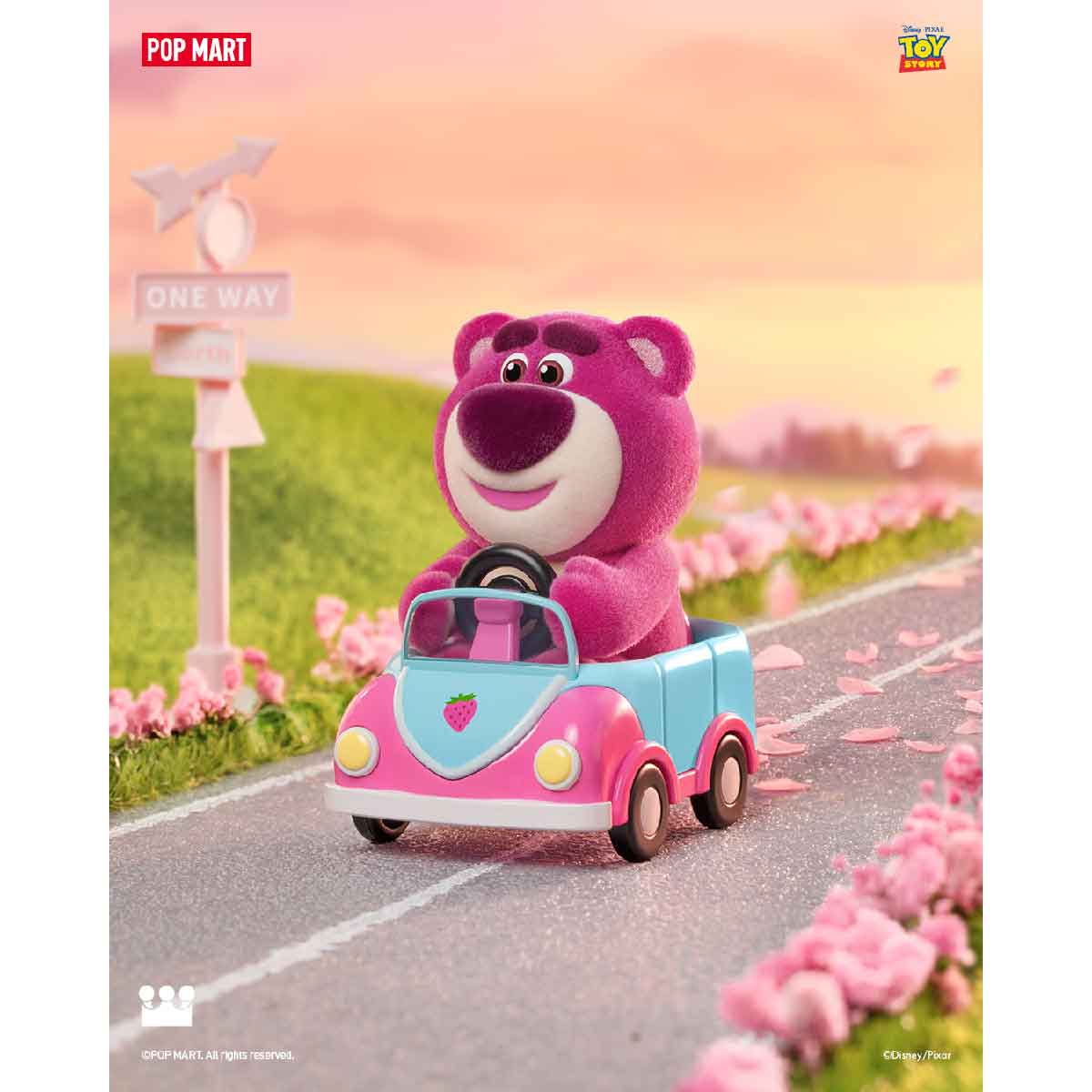 Disney/Pixar Lotso Wondrous Rendezvous Series Figure - Mô hình Gấu dâu Blind Box - POP MART
