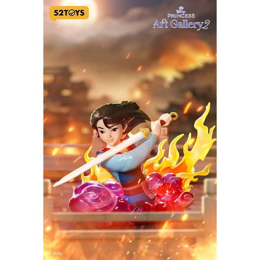 Disney Princess Art Gallery Series 2 - Mô hình Blind Box - 52TOYS