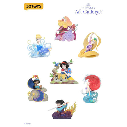 Disney Princess Art Gallery Series 2 - Mô hình Blind Box - 52TOYS