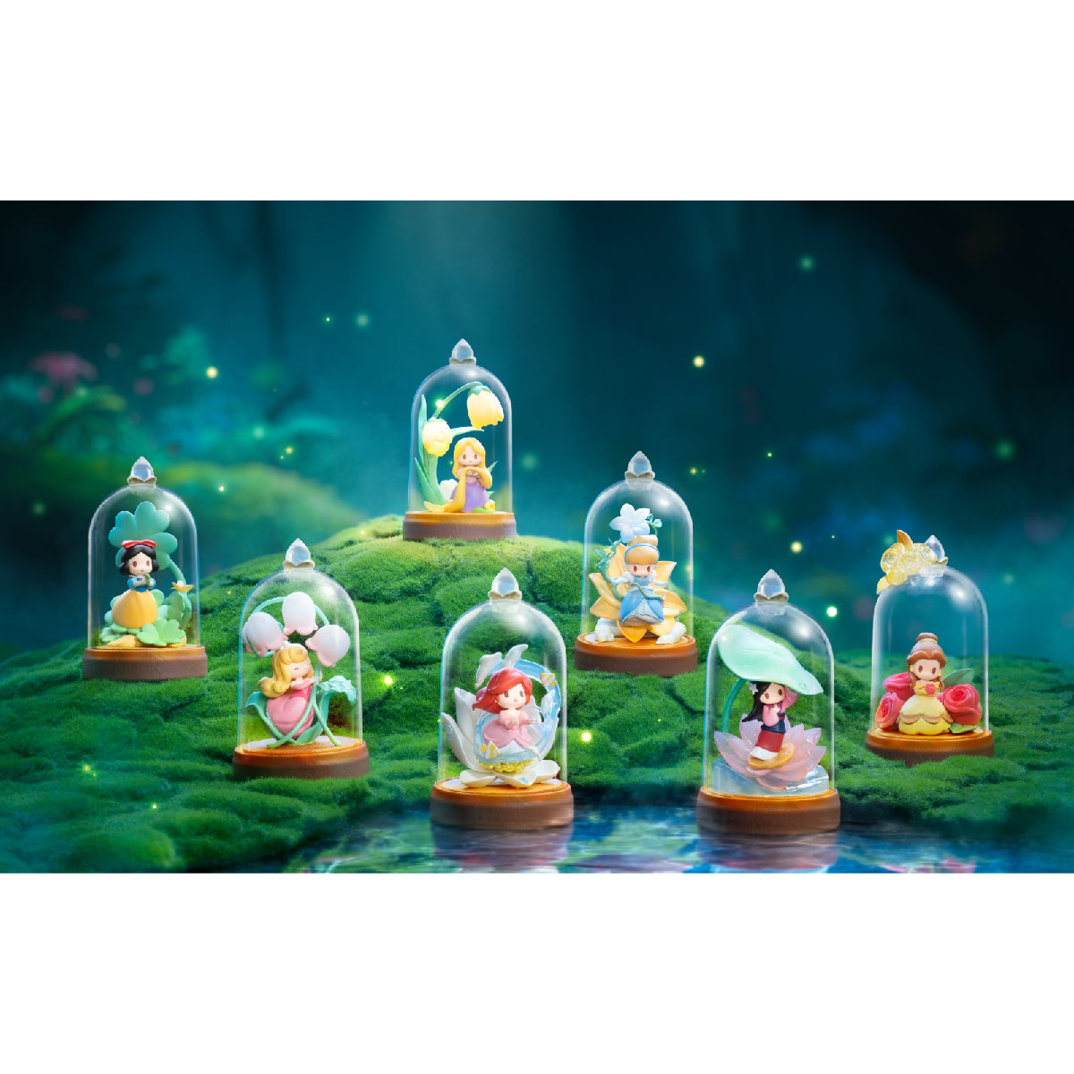 DISNEY PRINCESS D-baby Series- Flowers & Shadows - Mô hình Blind Box - 52Toys