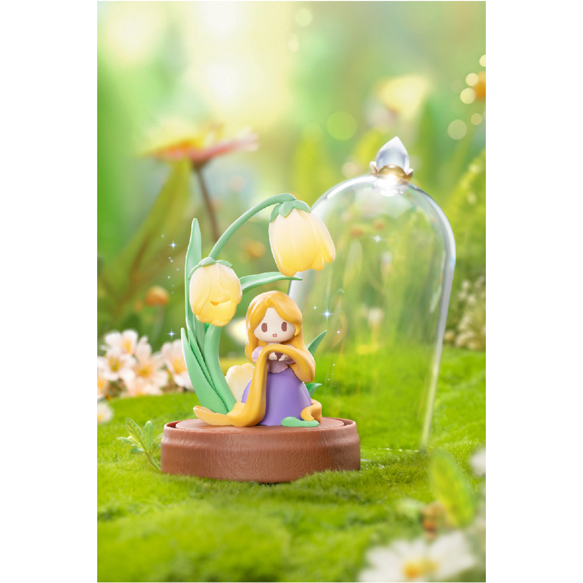 DISNEY PRINCESS D-baby Series- Flowers & Shadows - Mô hình Blind Box - 52Toys