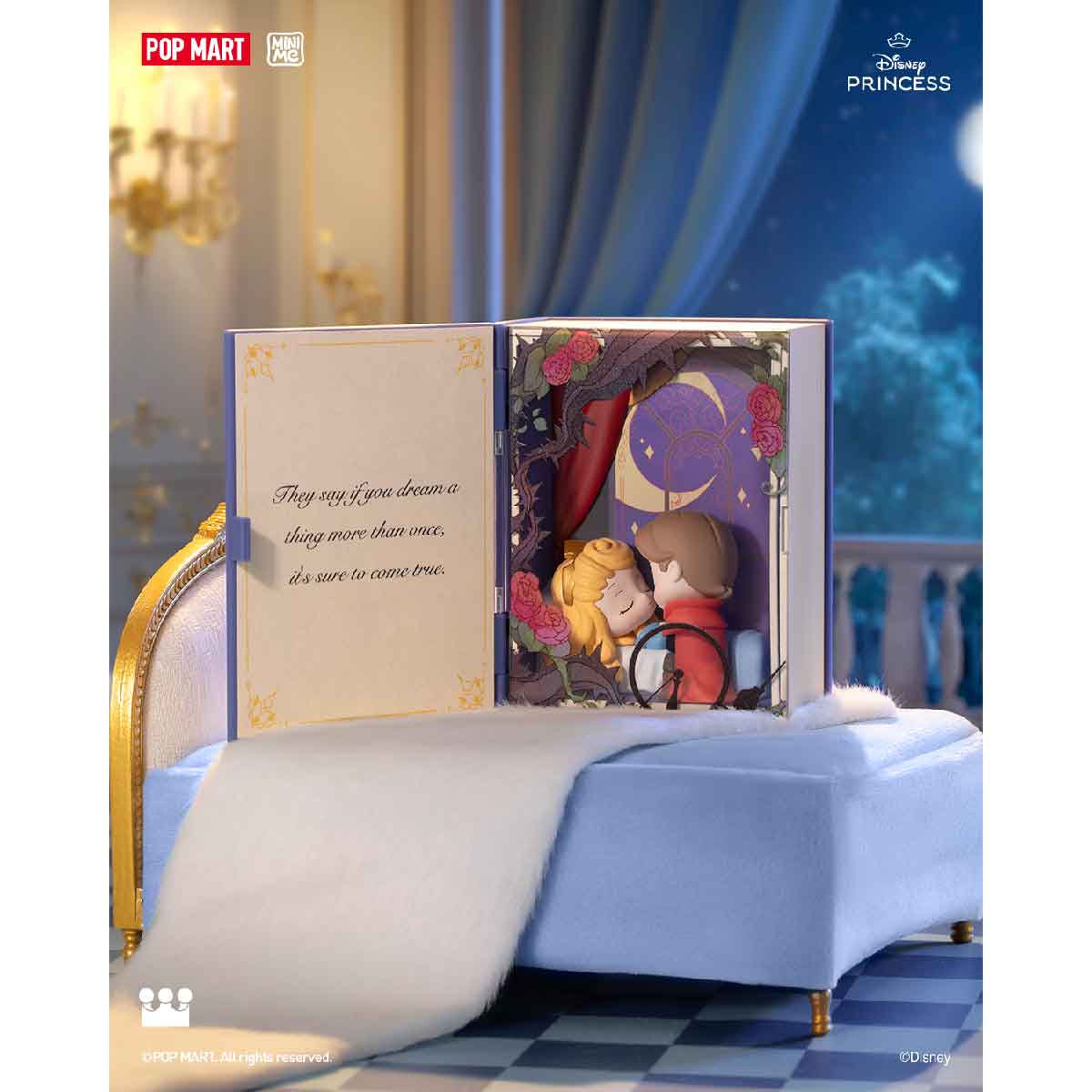 Disney Princess's Fairy Tales Series Scene Sets - Mô hình Blind Box - POP MART