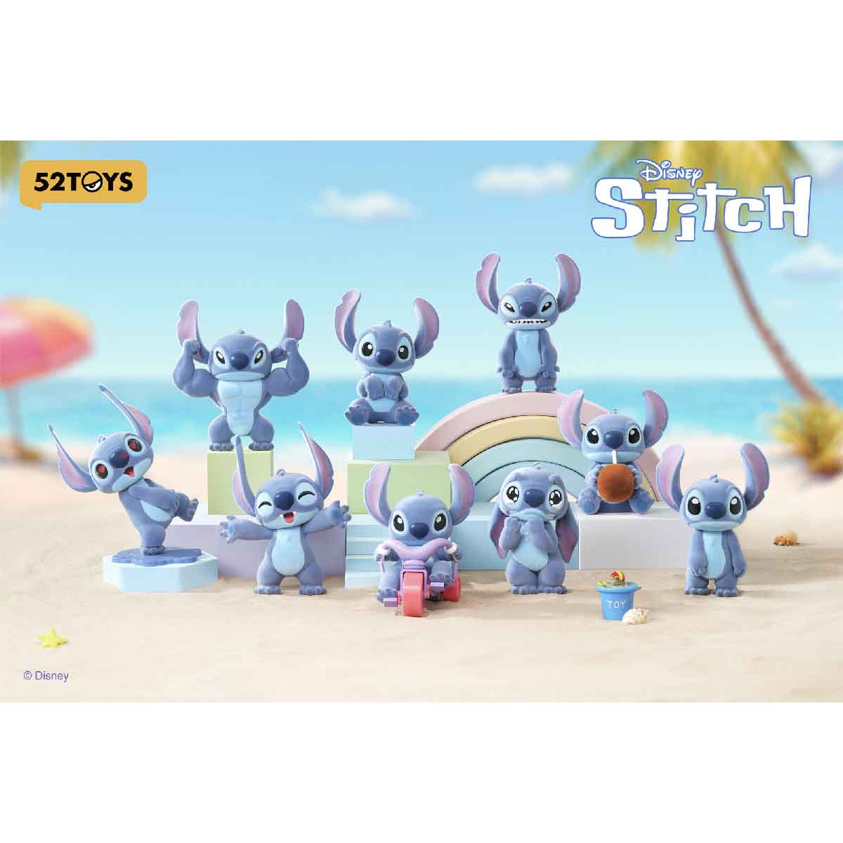 Disney The Cute Stitch Series - Mô hình Blind Box Stitch - 52TOYS